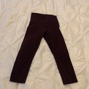 Lululemon align crops